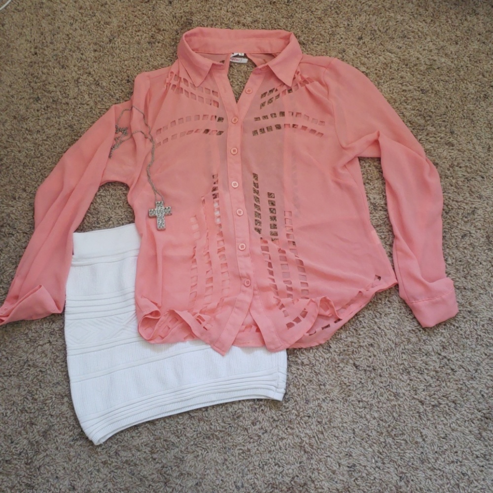 Button Down Blouse
